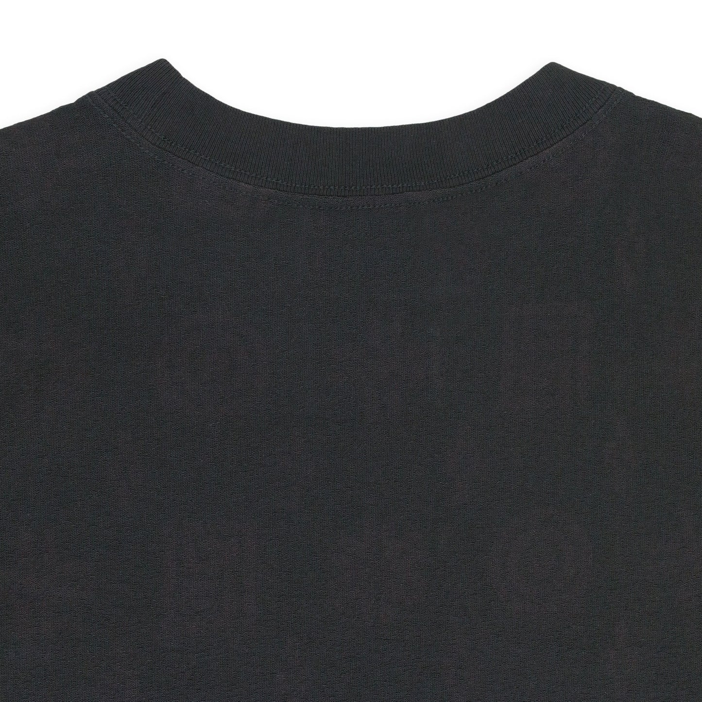 TEXTURED JERSEY SS TEE - MONOGRAM BLACK  T-SHIRTS