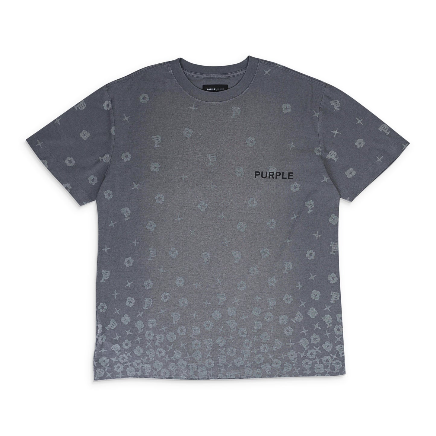 TEXTURED JERSEY SS TEE CHARCOAL T-SHIRTS