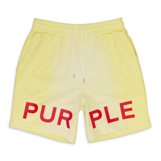 FRENCH TERRY SHORT Yellow SHORTS