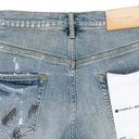 AGED VINTAGE DESTROY Indigo SKINNY JEANS