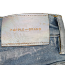 LIGHT IRIDESCENT PEARL Indigo SKINNY JEANS