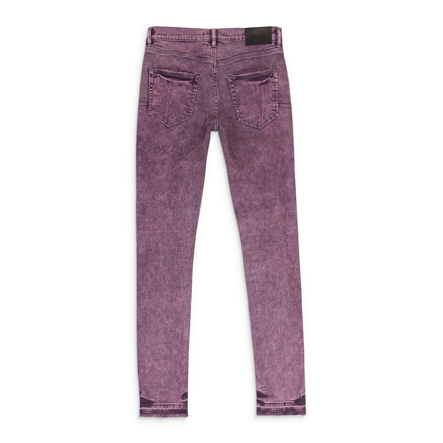 SNOW WASH LIGHT PURPLE SKINNY JEANS