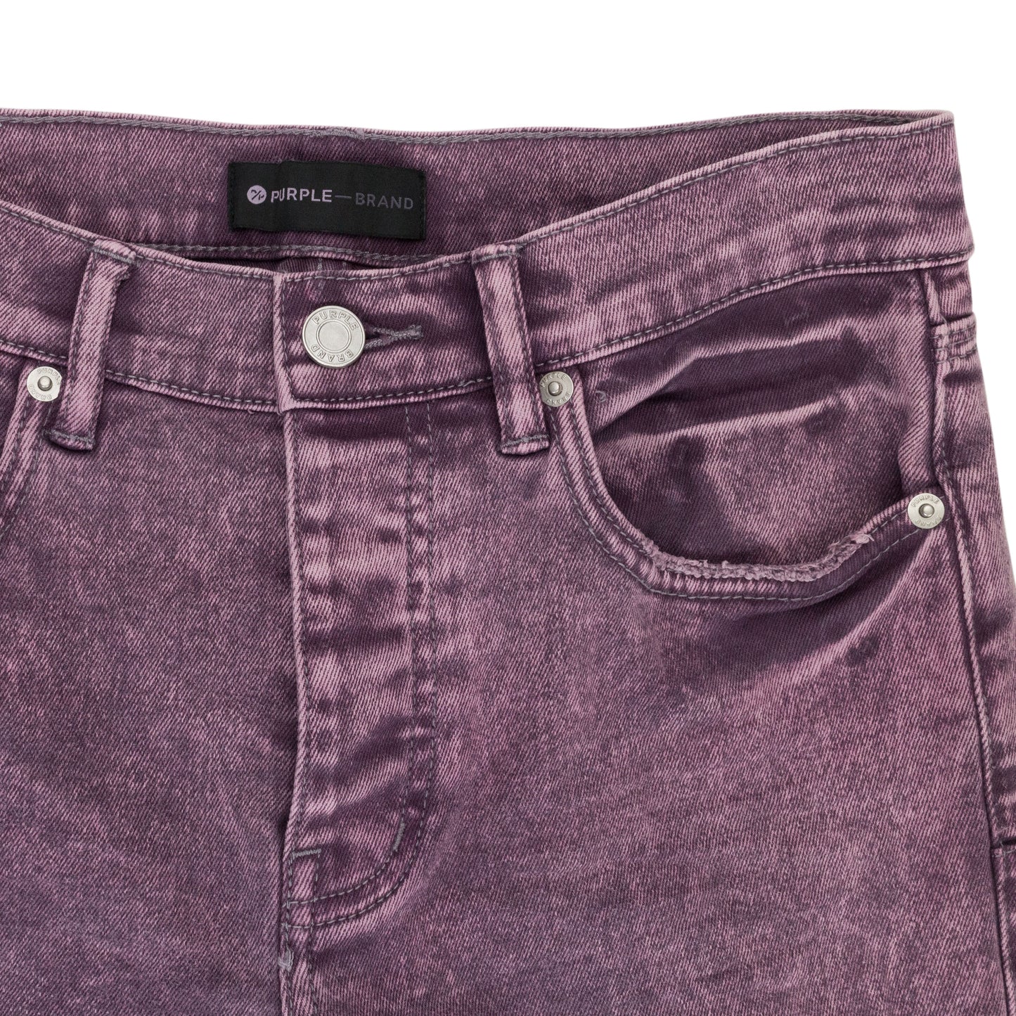 SNOW WASH LIGHT PURPLE SKINNY JEANS