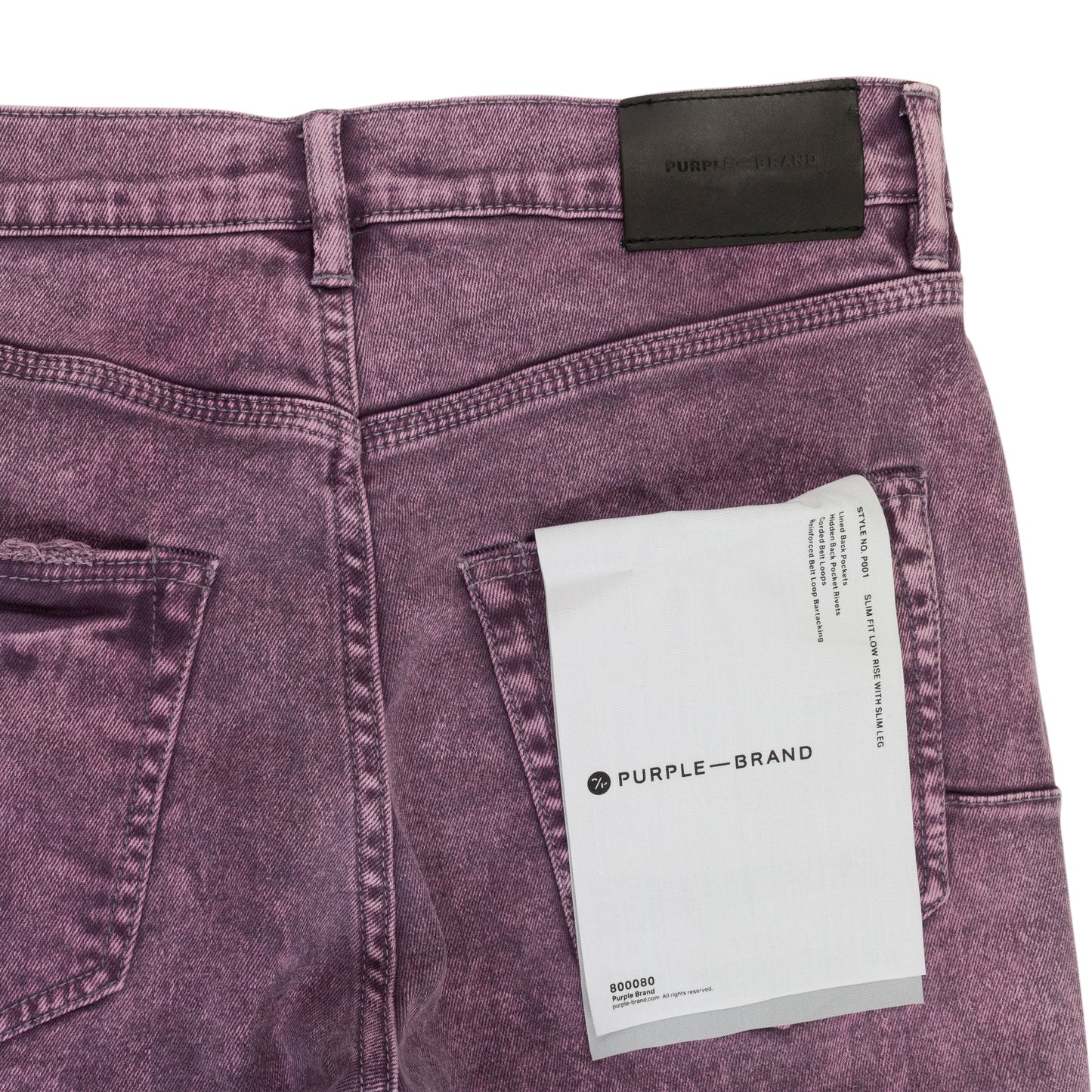 SNOW WASH LIGHT PURPLE SKINNY JEANS