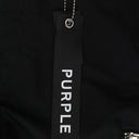 COTTON POLY CARGO BLACK CARGO PANTS