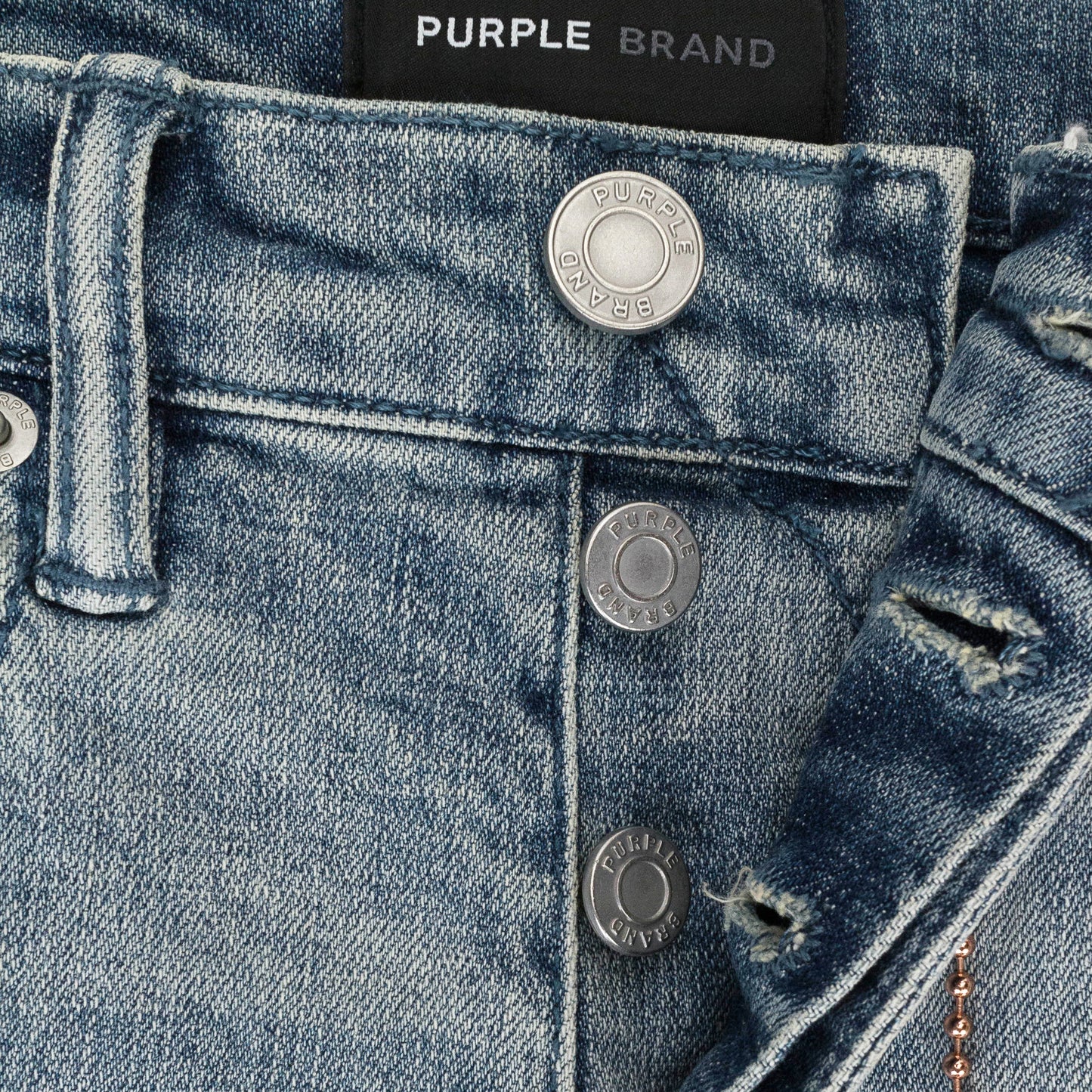 TUFFETAGE MONOGRAM Indigo SKINNY JEANS