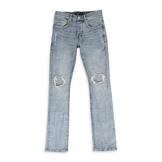 LIGHT BLOWOUT FLARE Indigo SKINNY JEANS