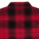 PLAID FLANNEL LS SHIRT RED CASUAL BUTTON-DOWN SHIRTS