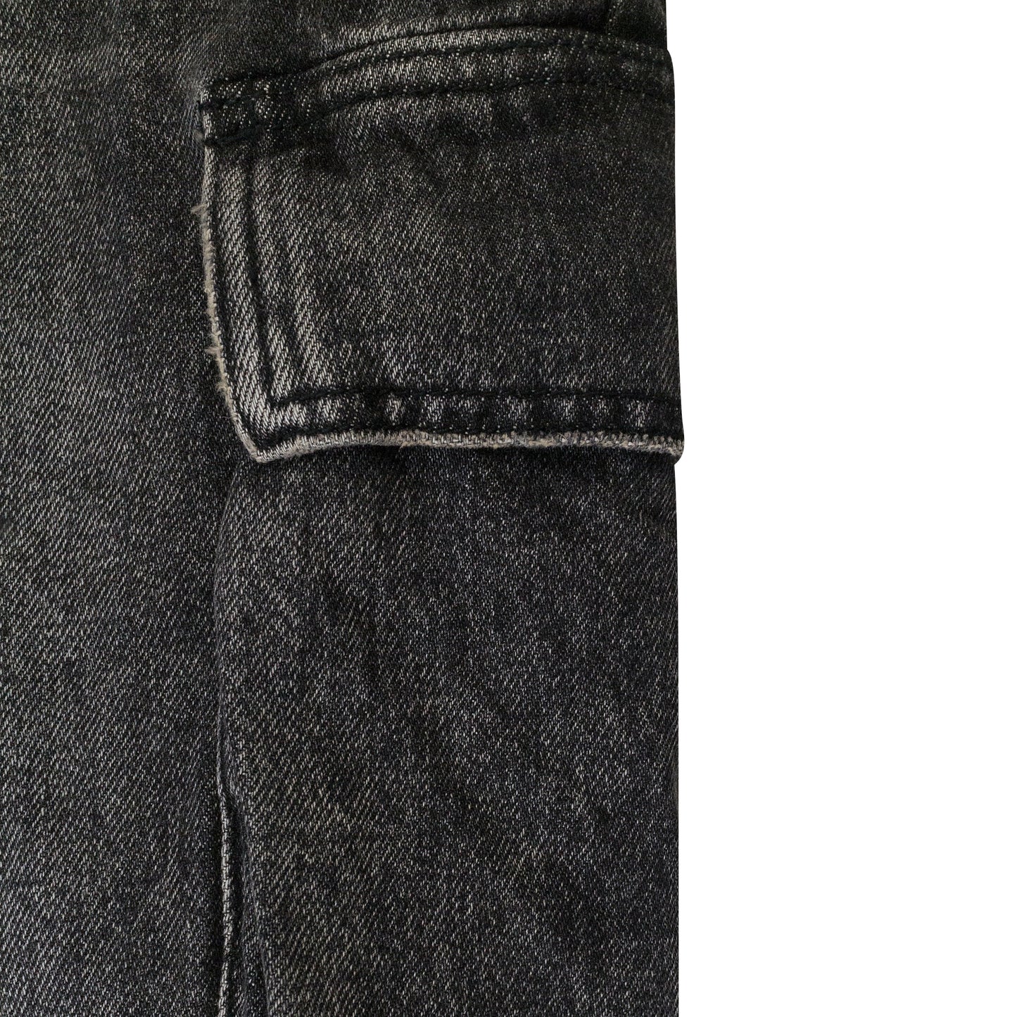 VINTAGE CARGO BLACK SKINNY JEANS