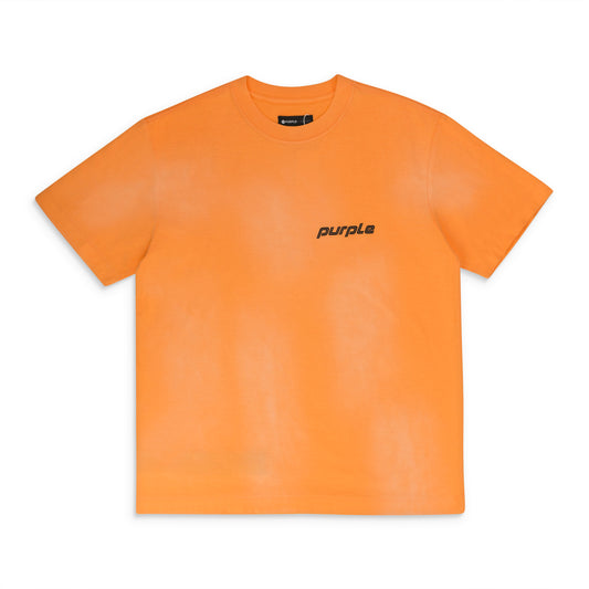 TEXTURED JERSEY SHORT SLEEVE TEE ORANGE T-SHIRTS