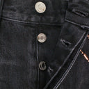 RELAXED CARPENTER BLACK SKINNY JEANS