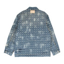 JACQUARD MONOGRAM Indigo DENIM JACKETS