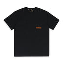 TEXTURED JERSEY SHORT SLEEVE TEE Black T-SHIRTS