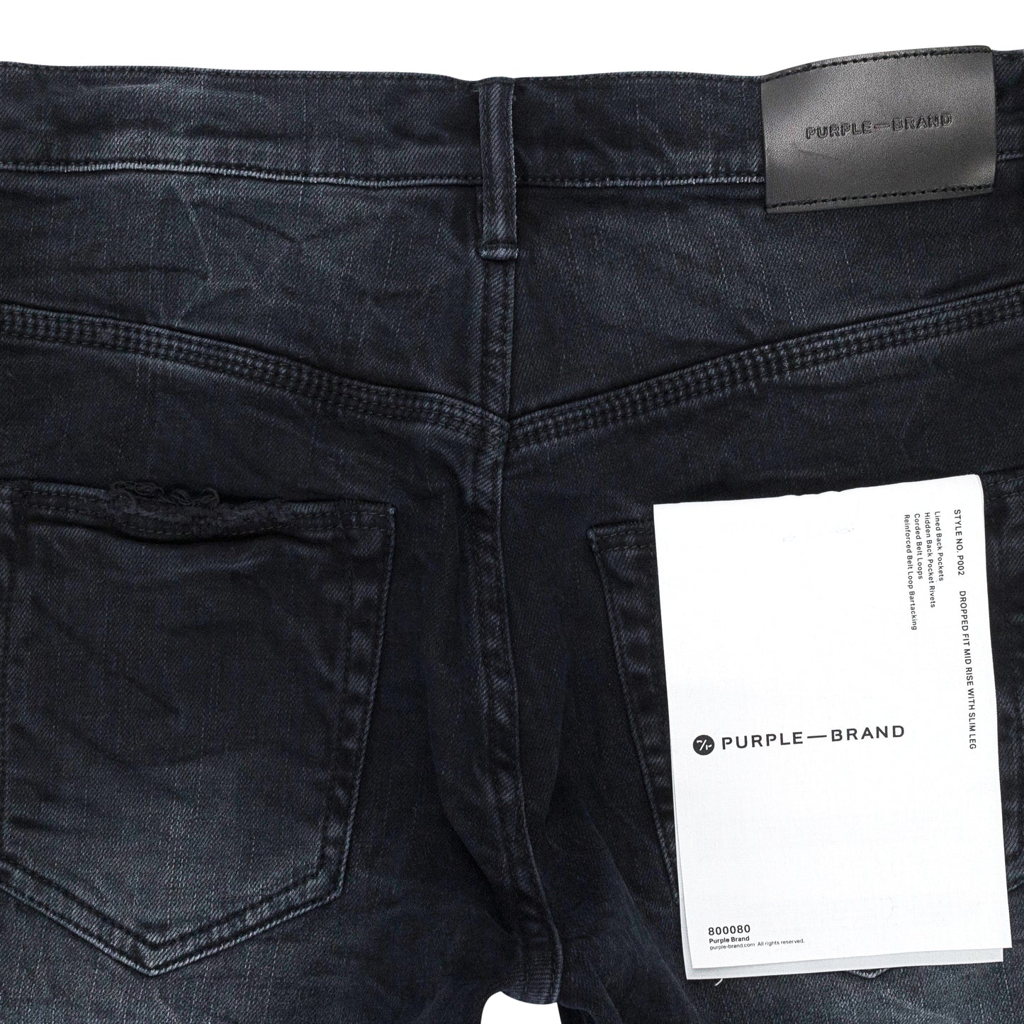 WASH BLOWOUT Black SKINNY JEANS