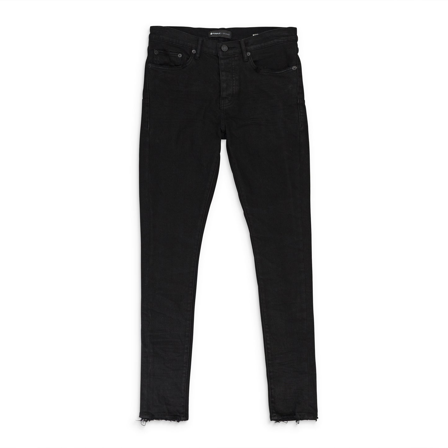 RESIN 3/D Black SKINNY JEANS