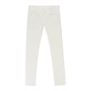 WHITE FILM MONOGRAM JACQUARD White SKINNY JEANS