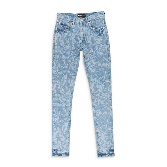 LIGHT WASH CHERUB LASER Indigo SKINNY JEANS