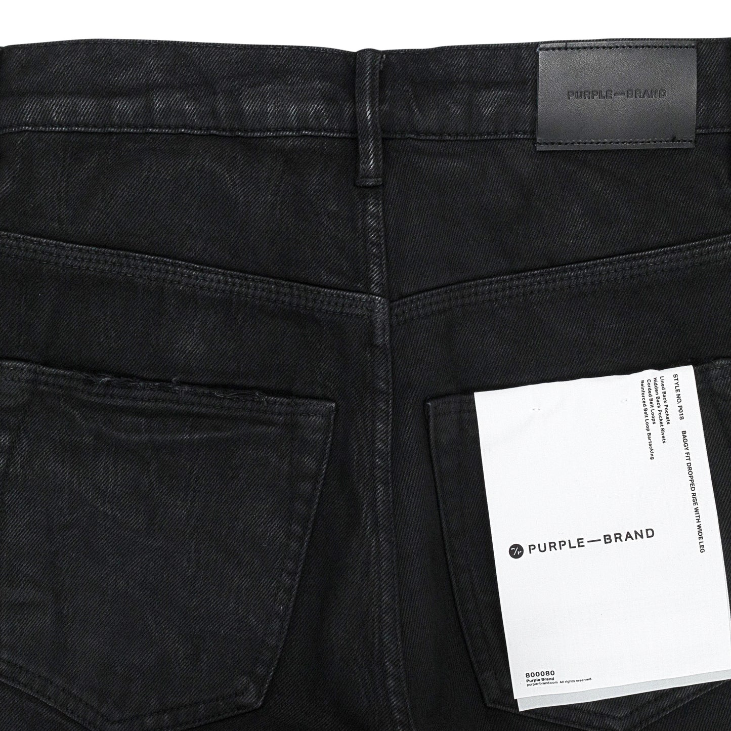 RELAXED DOUBLE CARGO BLACK SKINNY JEANS