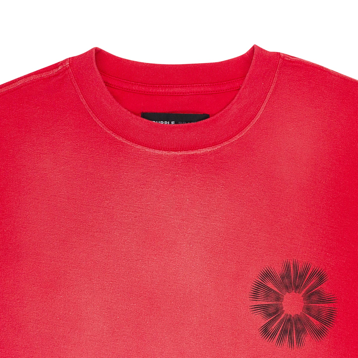 TEXTU JERSEY SS TEE RED T-SHIRTS