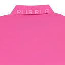 PIQUE KNIT POLO PINK POLO SHIRTS