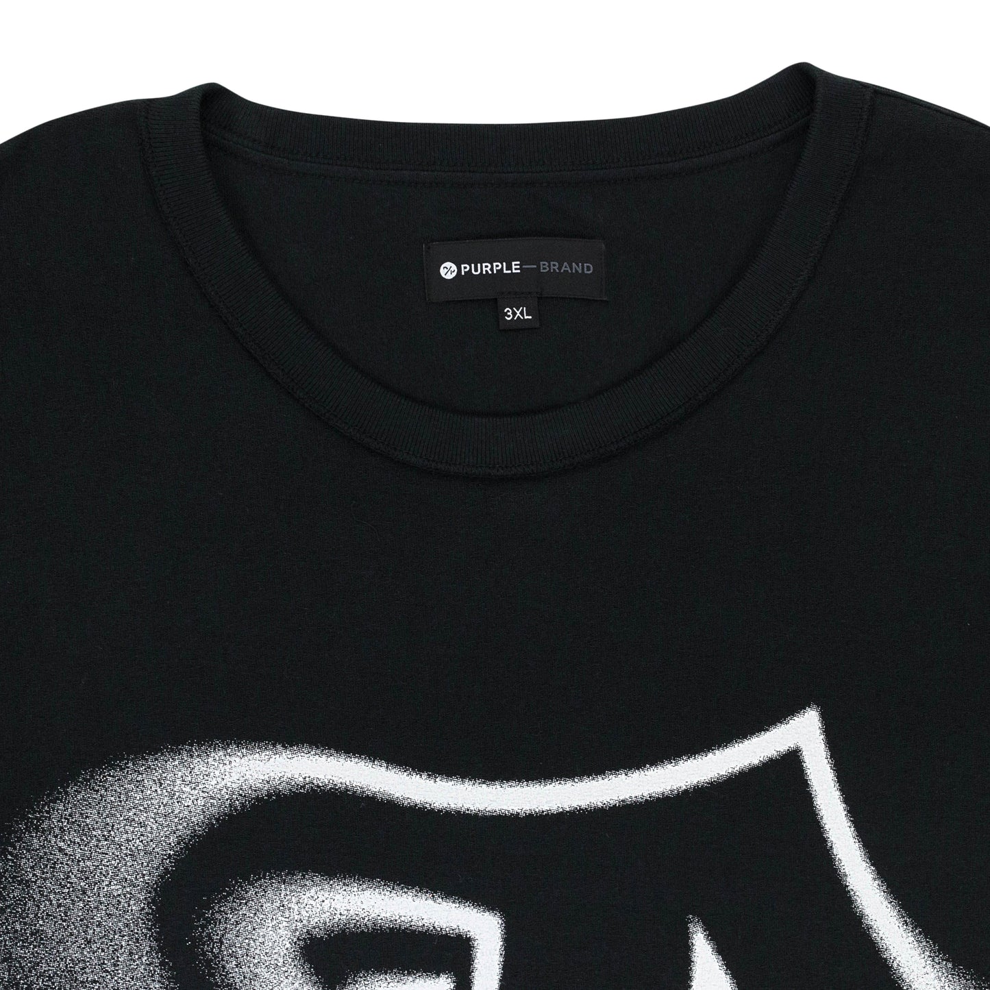 TEXTURED JERSEY INSIDE OUT TEE Black T-SHIRTS