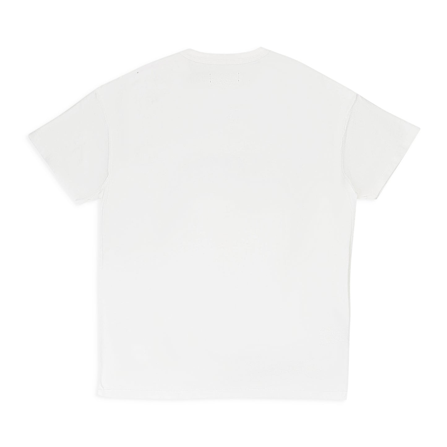 TEXTURED JERSEY INSIDE OUT TEE WHITE T-SHIRTS