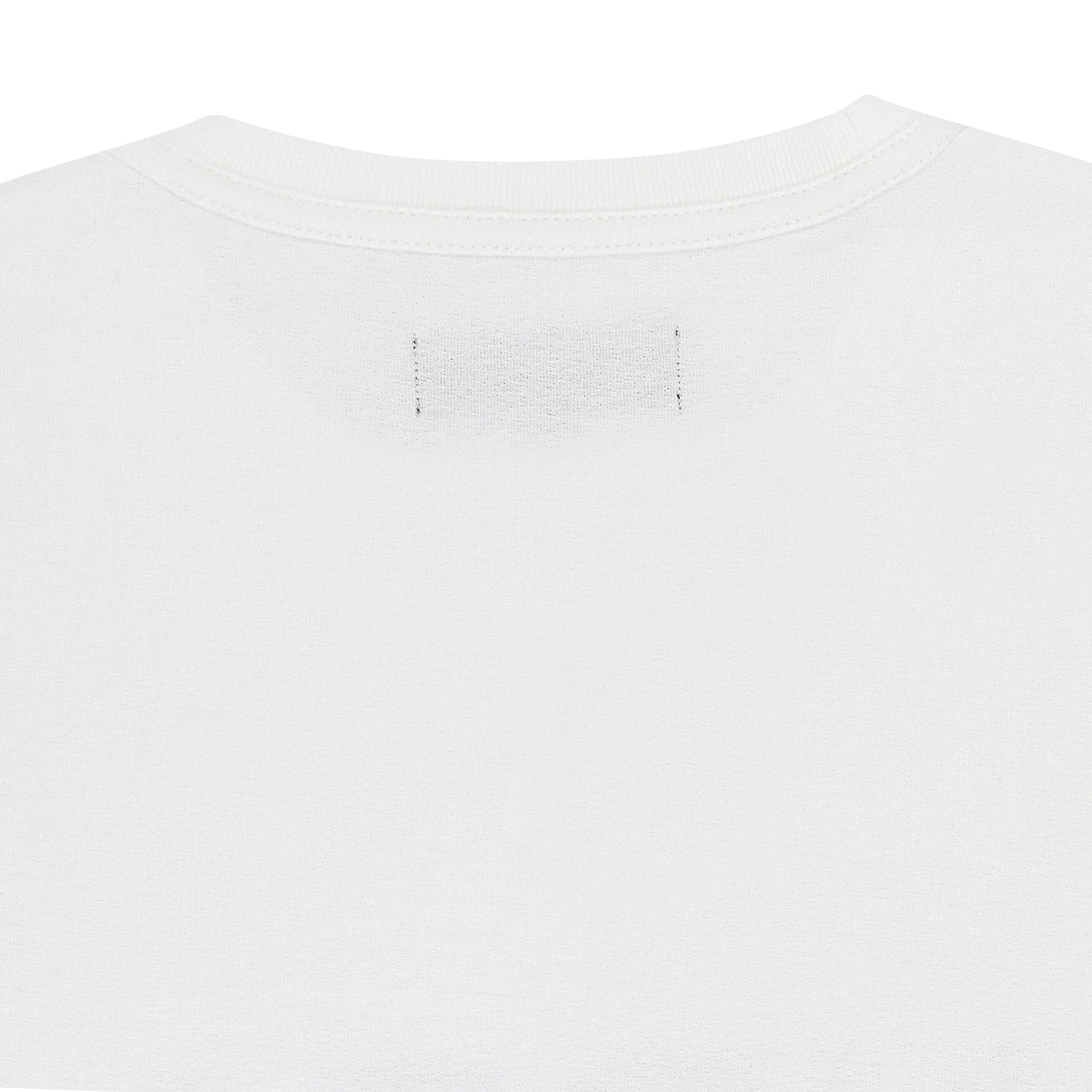 TEXTURED JERSEY INSIDE OUT TEE WHITE T-SHIRTS