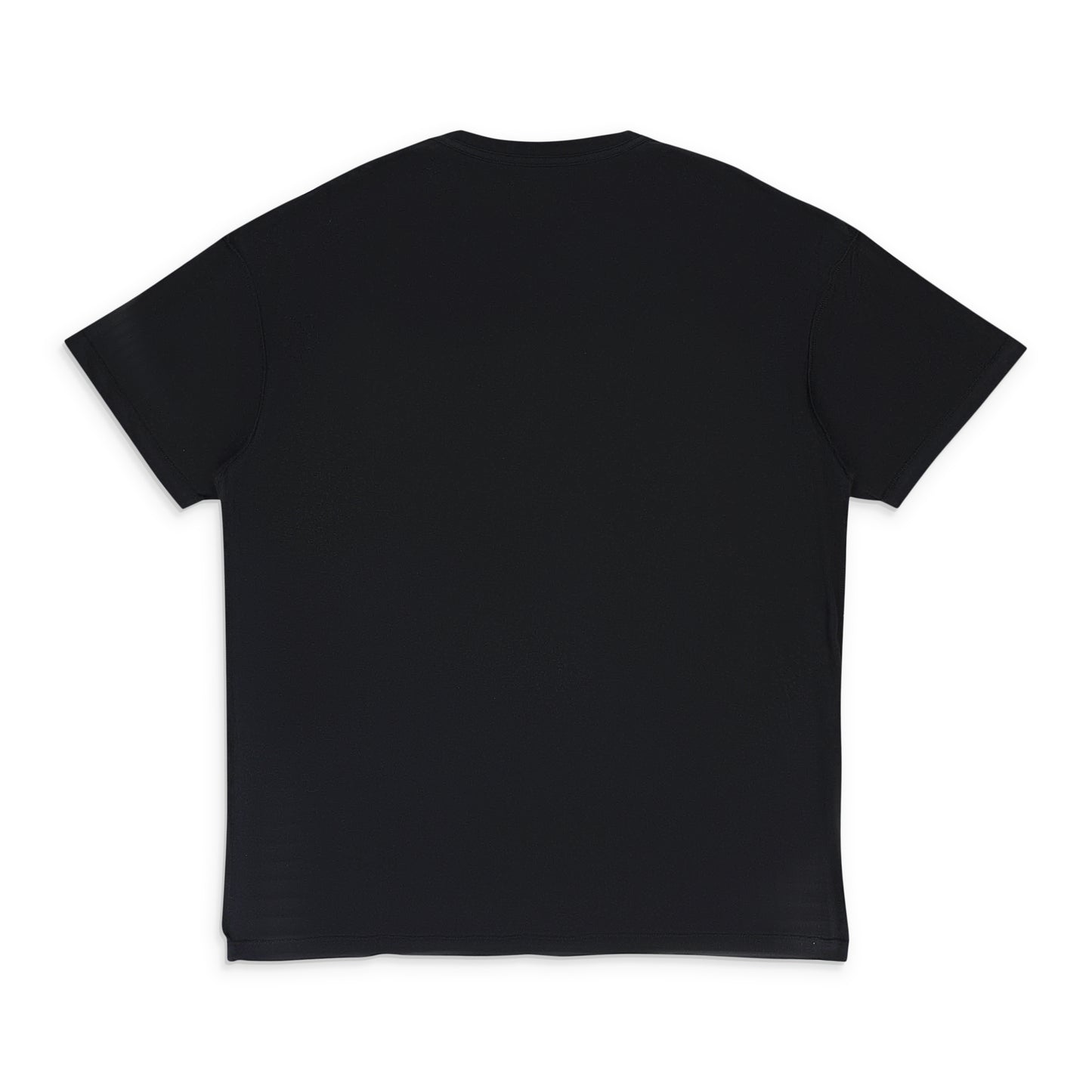 TEXTURED INSIDE OUT TEE BLACK T-SHIRTS