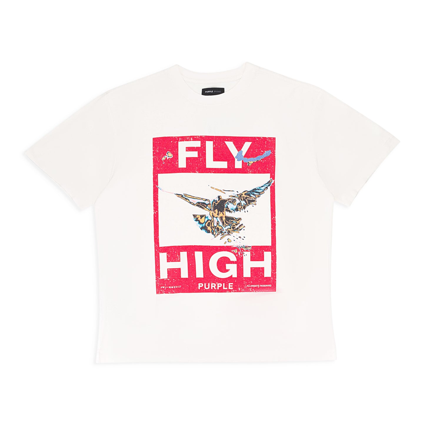 TEXTURED JERSEY SS TEE OFF WHITE T-SHIRTS