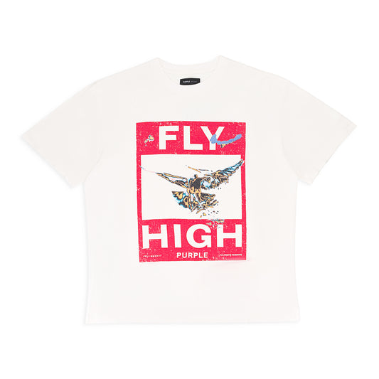 TEXTURED JERSEY SS TEE OFF WHITE T-SHIRTS