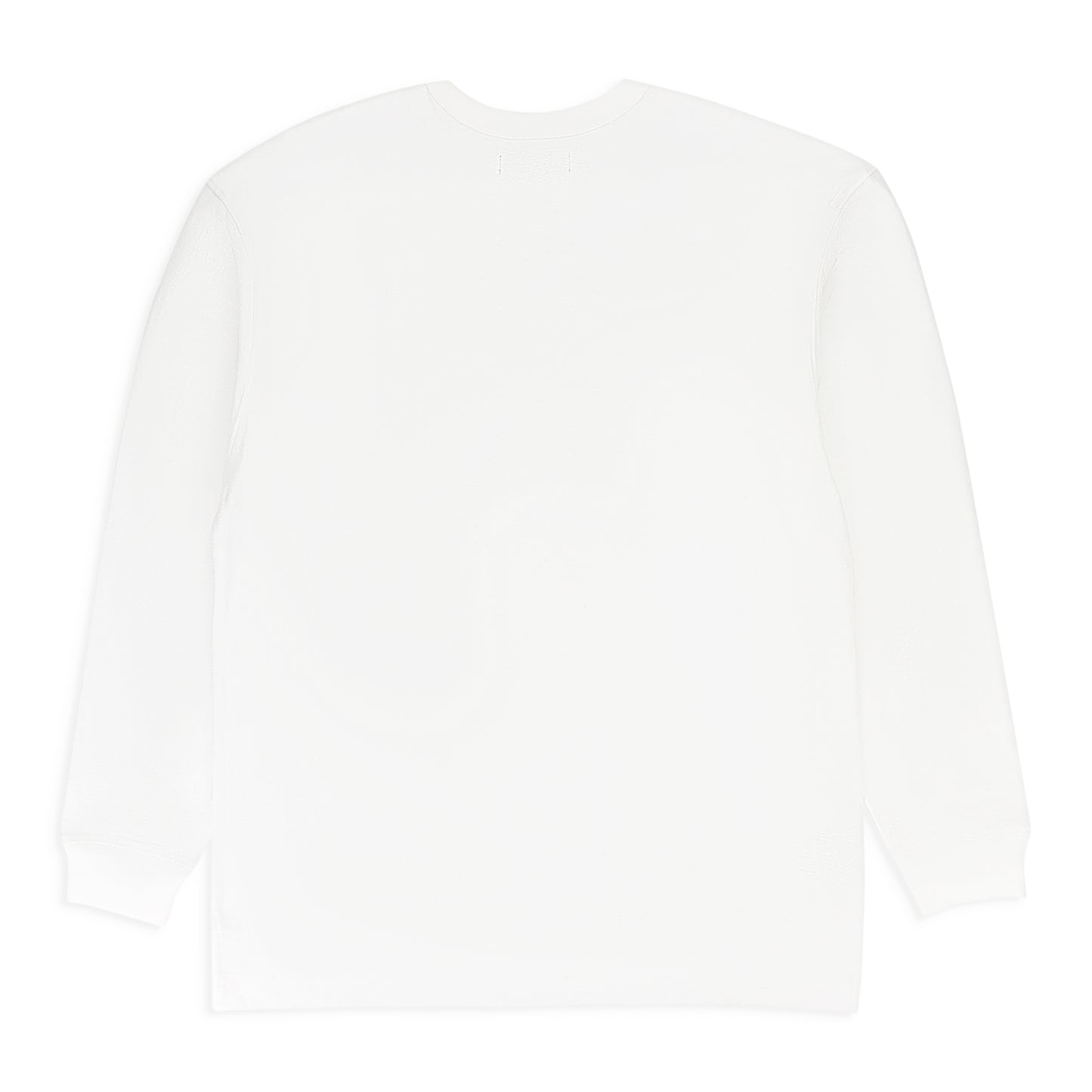 TEXTURED JERSEY LONG SLEEVE TEE COCONUT MILK T-SHIRTS