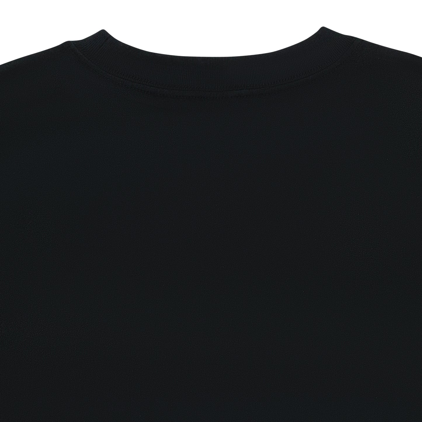 TEXTURED JERSEY SS TEE BLACK T-SHIRTS