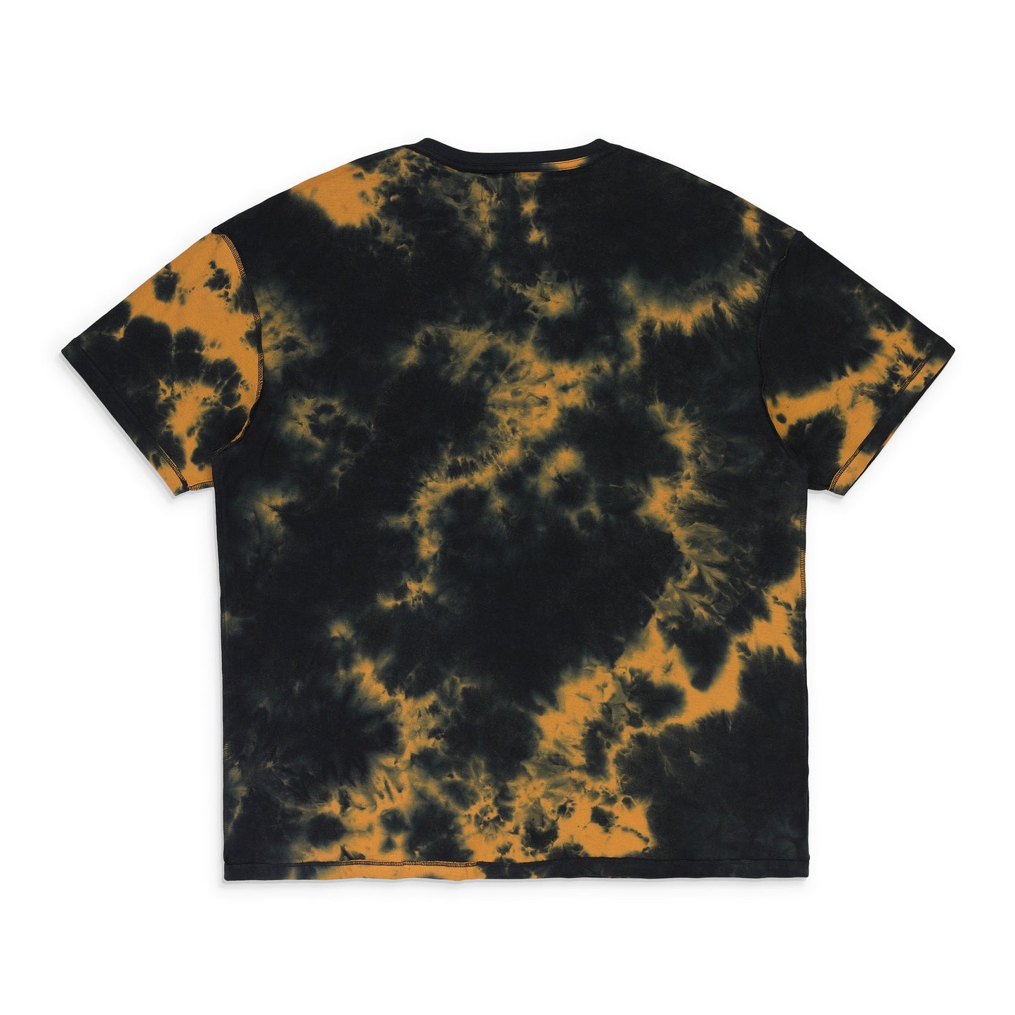 TEXTURED JERSEY INSIDE OUT TEE Black T-SHIRTS