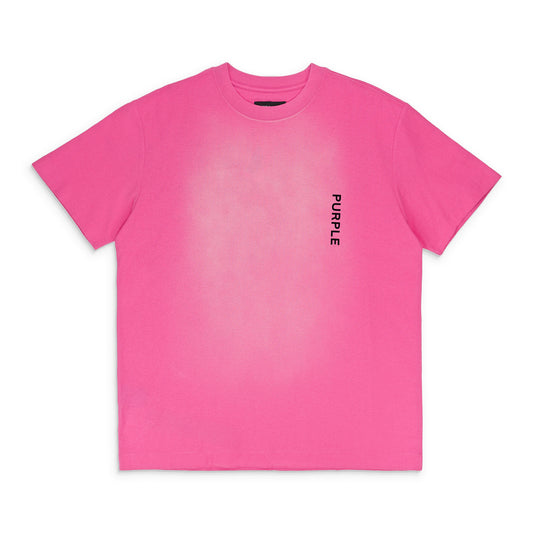 TEXTURED JERSEY SS TEE PINK T-SHIRTS