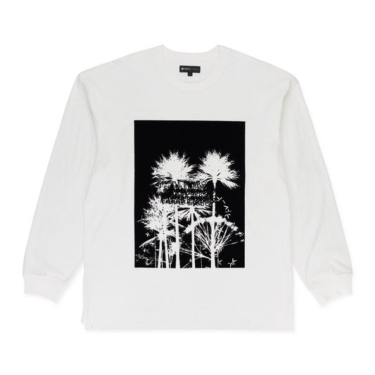 TEXTURED JERSEY LS TEE White T-SHIRTS