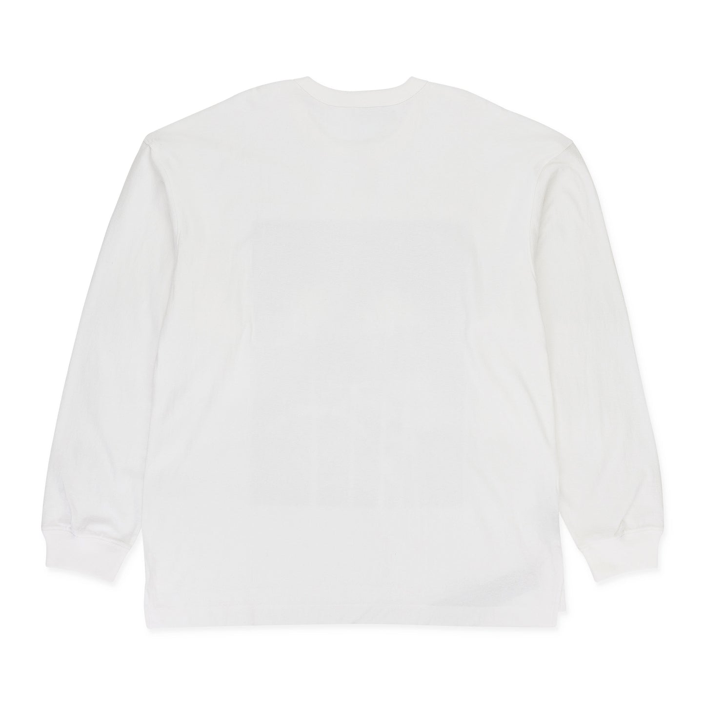 TEXTURED JERSEY LS TEE White T-SHIRTS