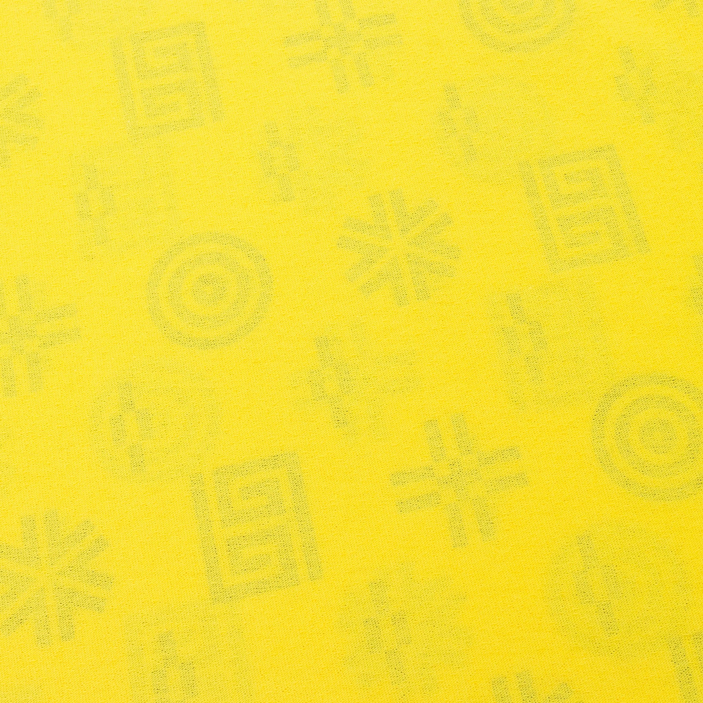 TEXTURED JERSEY SS TEE - MONOGRAM CYBER YELLOW 0 T-SHIRTS