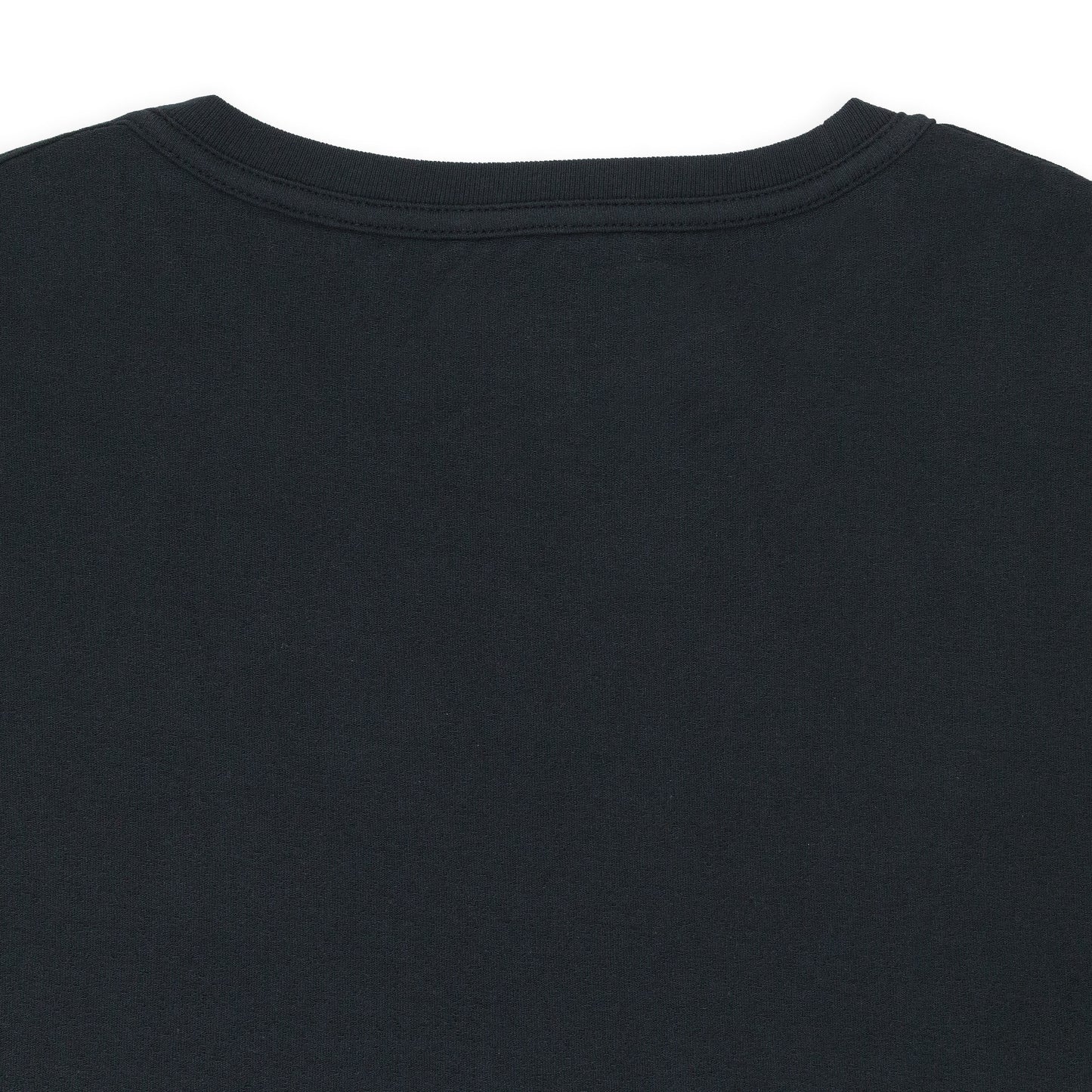 TEXTURED JERSEY INSIDE OUT TEE Black T-SHIRTS