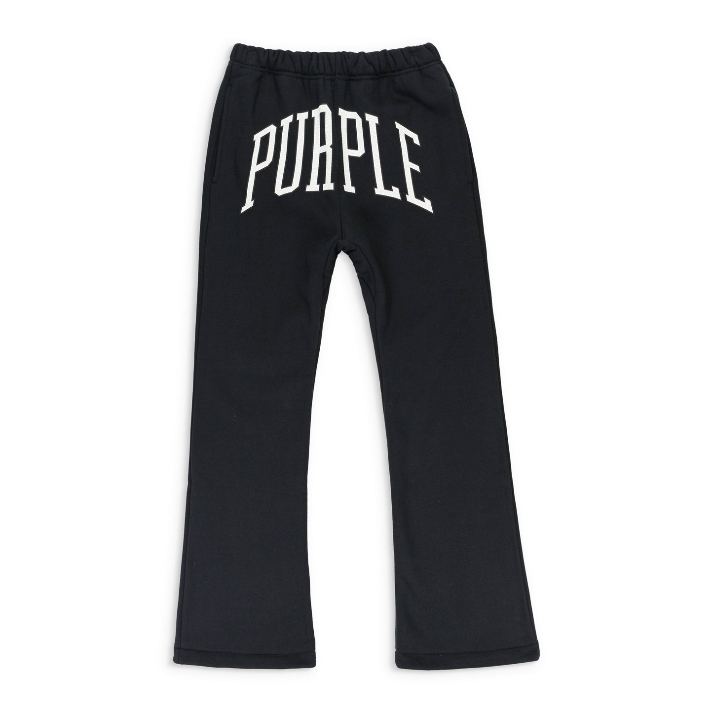 HWT FLEECE FLARED PANT BLACK JOGGERS & SWEATPANTS