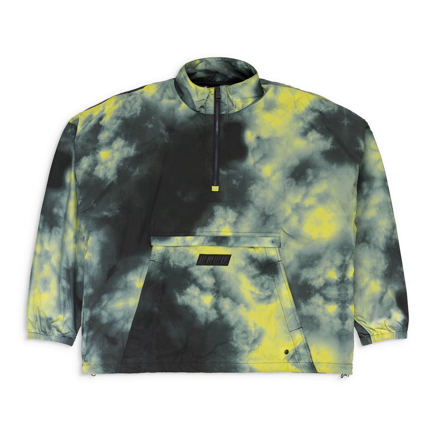 1/2 ZIP MOCK NECK Yellow SMOKE HOODIES & SWEATSHIRTS