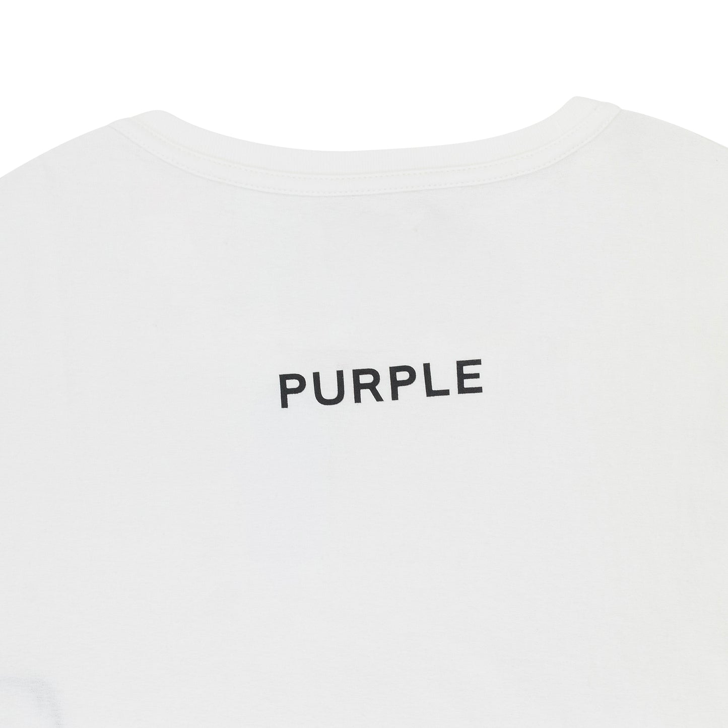 TEXTURED JERSEY INSIDE OUT TEE WHITE T-SHIRTS