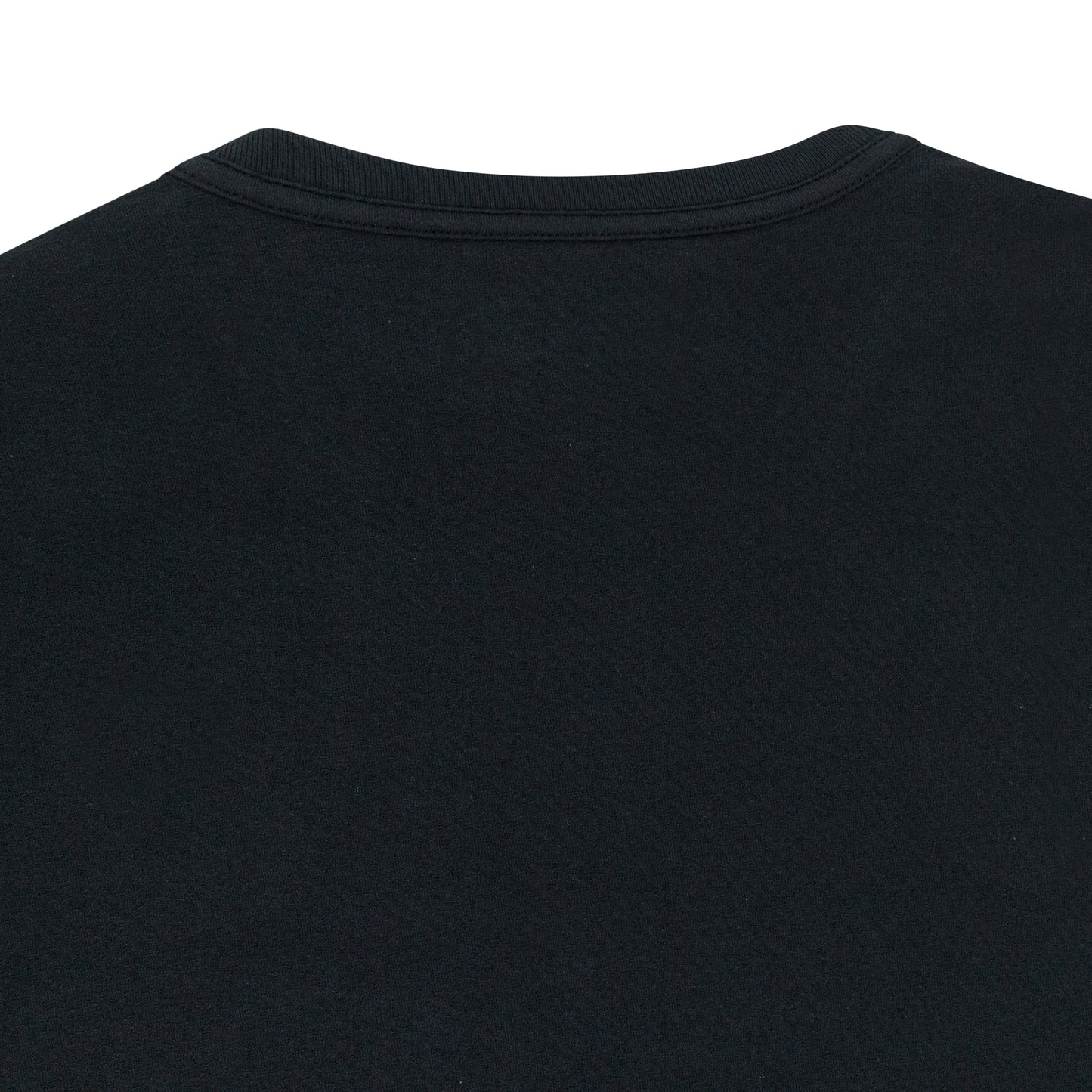 TEXTURED JERSEY SLEEVELESS TEE Black T-SHIRTS