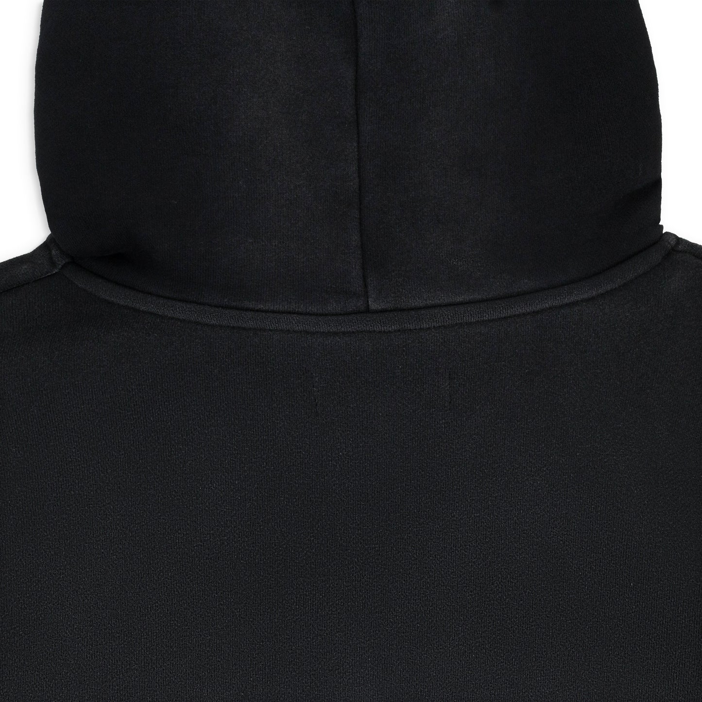 HWT FLEECE PO HOODY BLACK HOODIES & SWEATSHIRTS