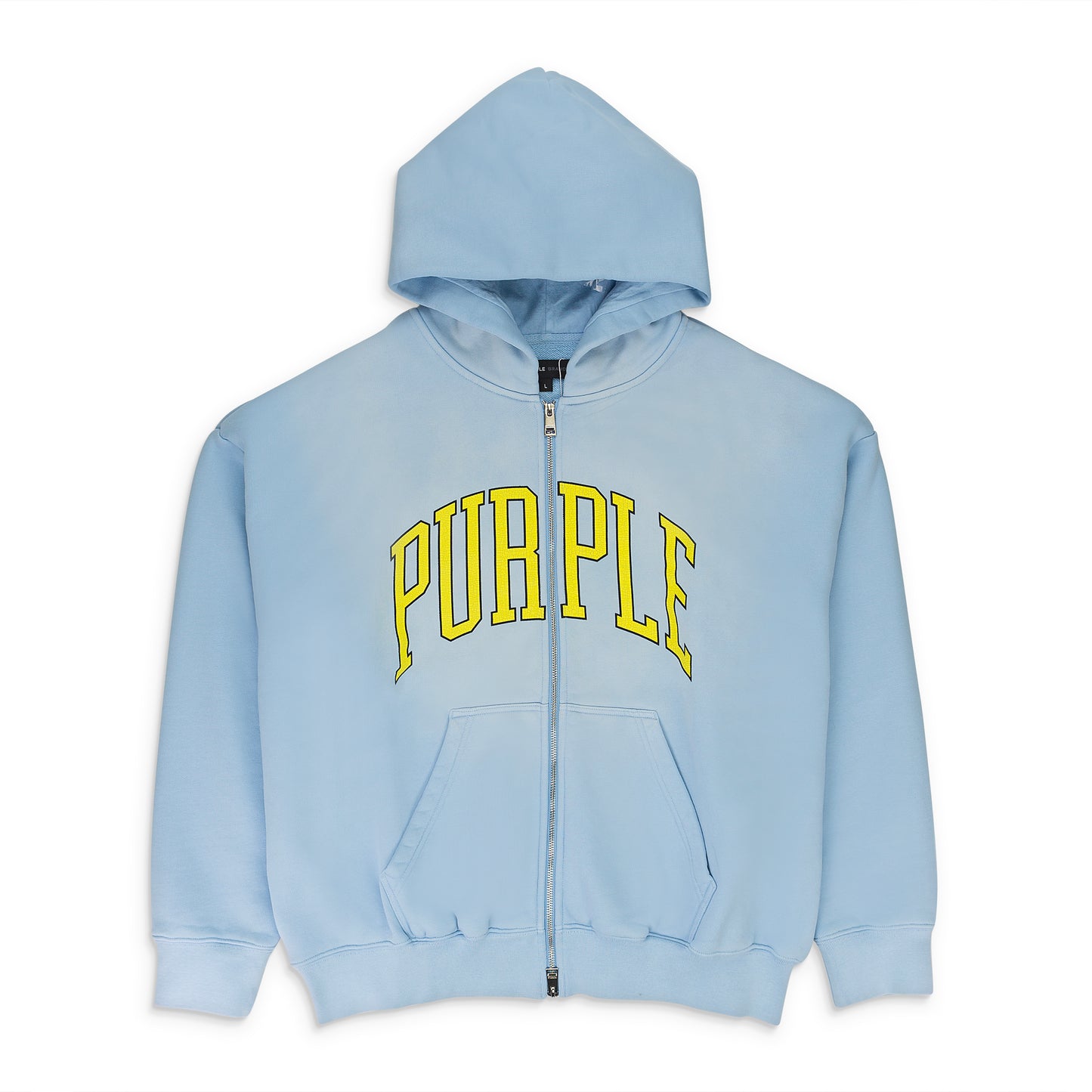 HWT FLEECE FULL ZIP HOODY BLUE HOODIES & SWEATSHIRTS