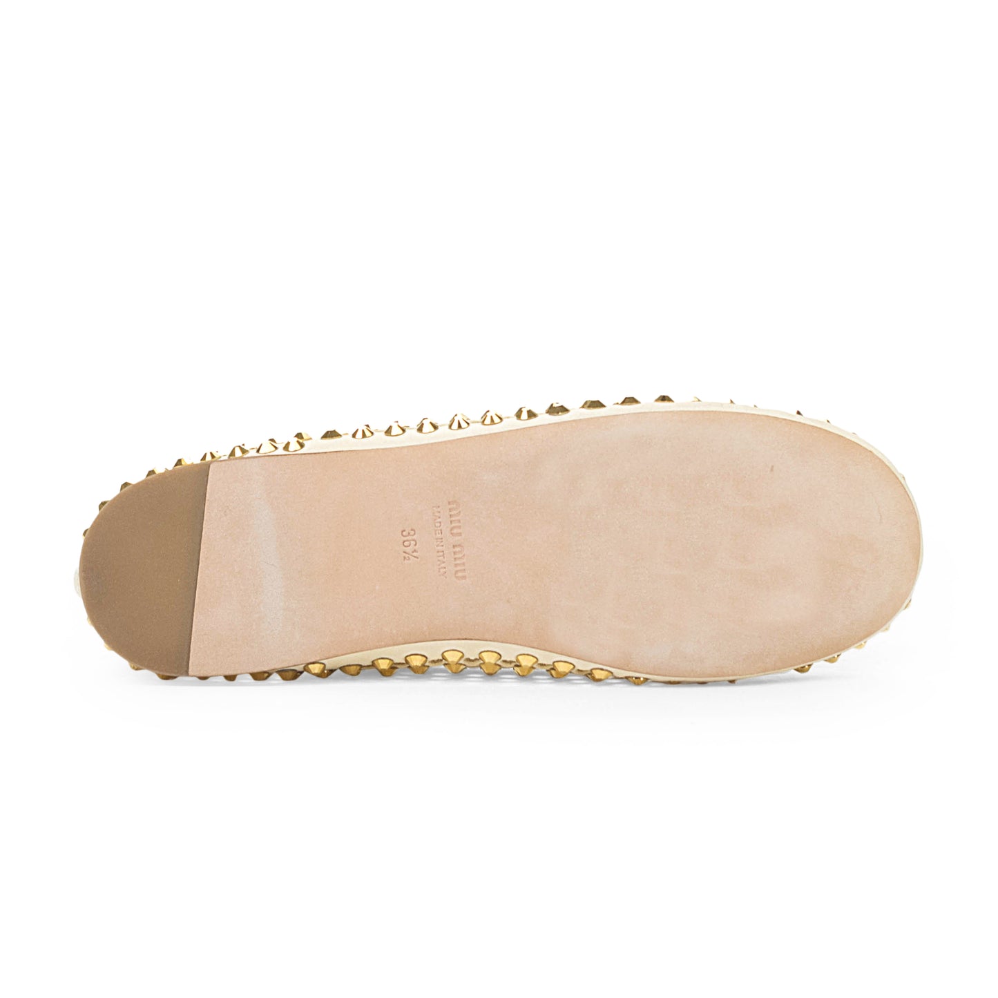 CRYSTAL LOGO FLATS GOLD FLATS