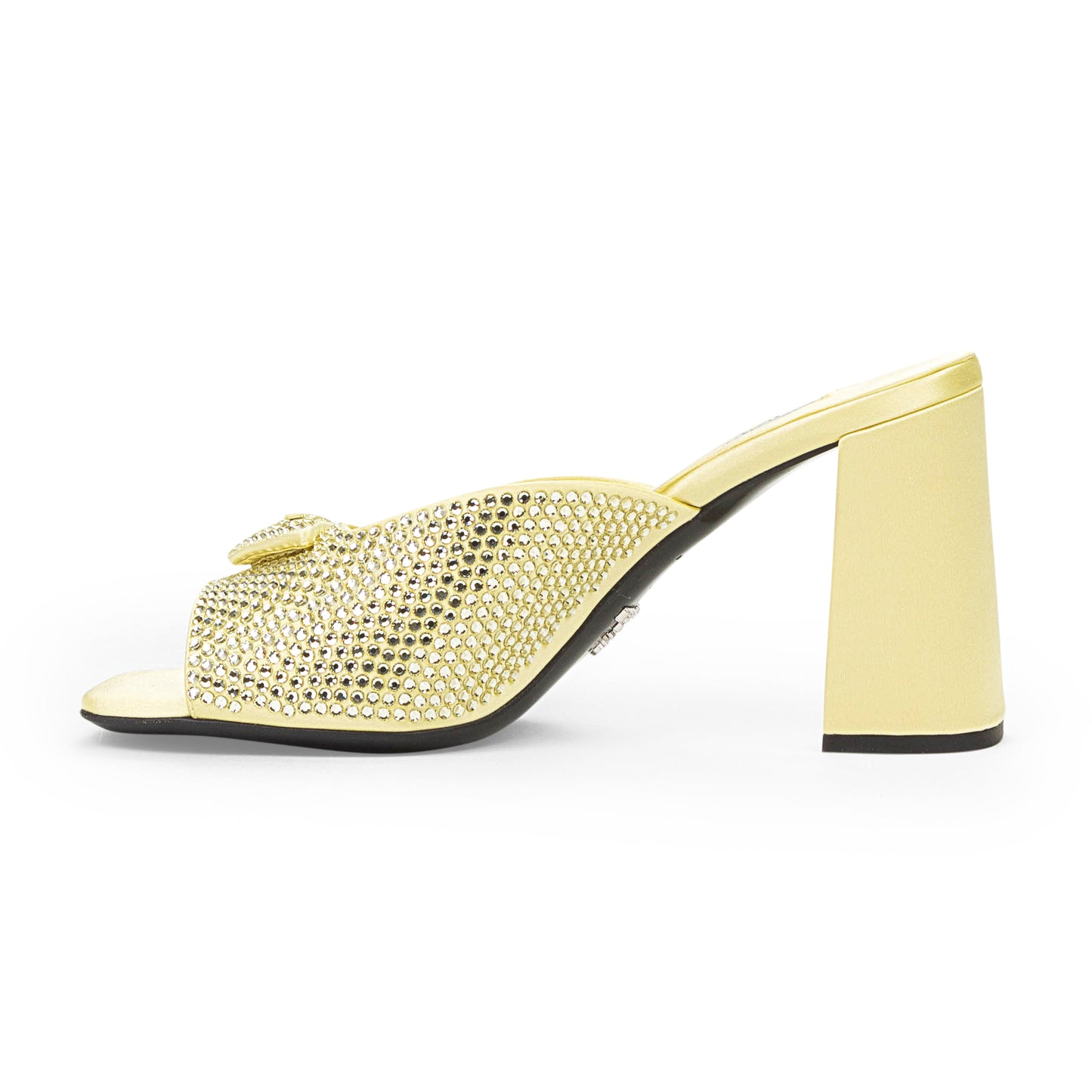 CRYSTAL LOGO PUMP YELLOW PUMPS