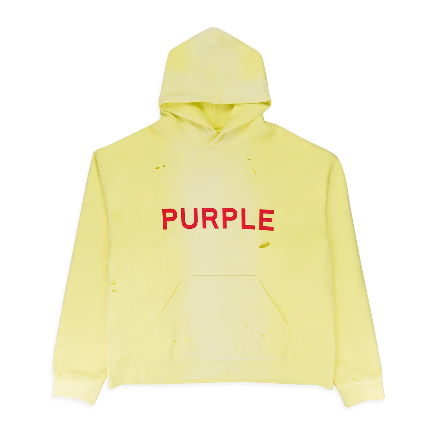 FRENCH TERRY PO HOODY Yellow HOODIES & SWEATSHIRTS