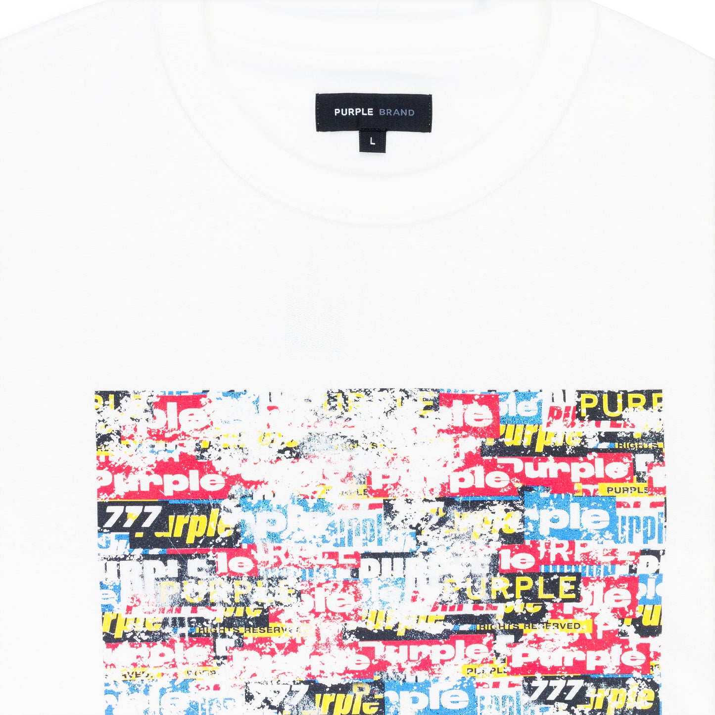 TEXTURED INSIDE OUT TEE OFF WHITE T-SHIRTS