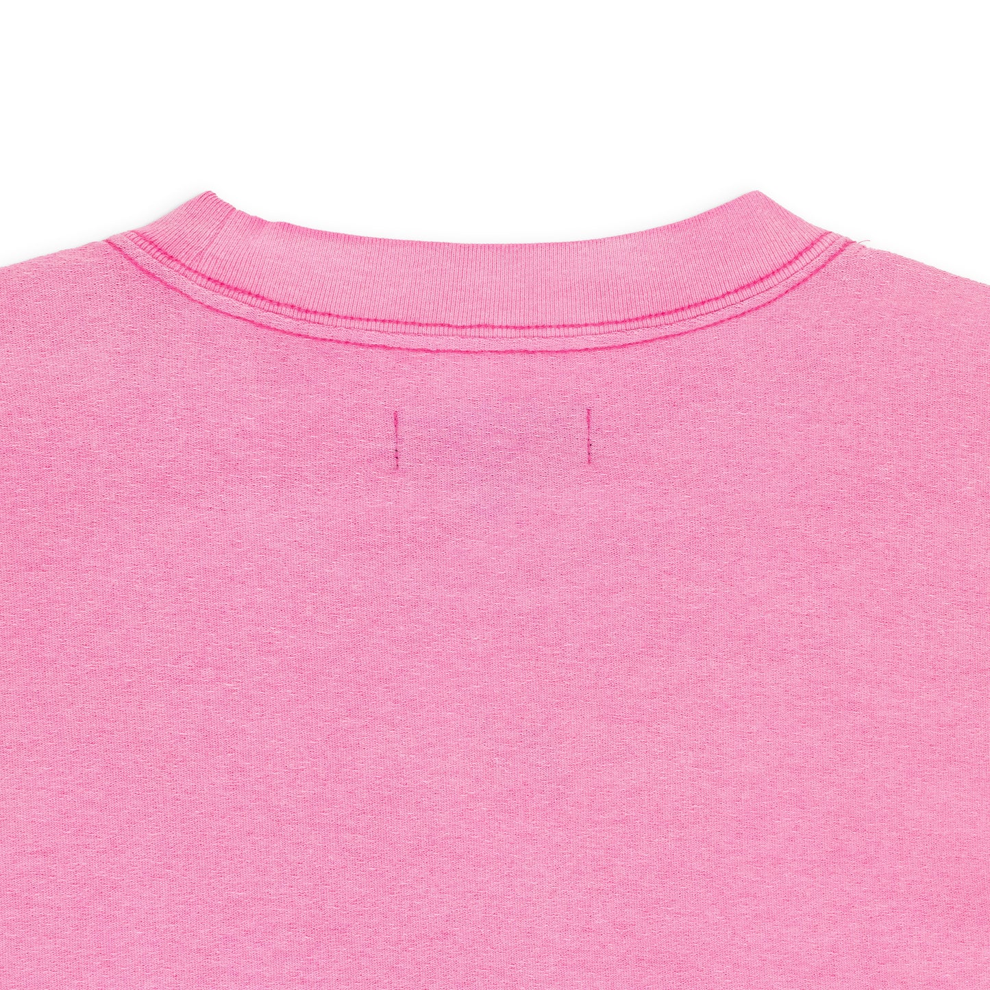 TEXTURED JERSEY SS TEE PINK T-SHIRTS