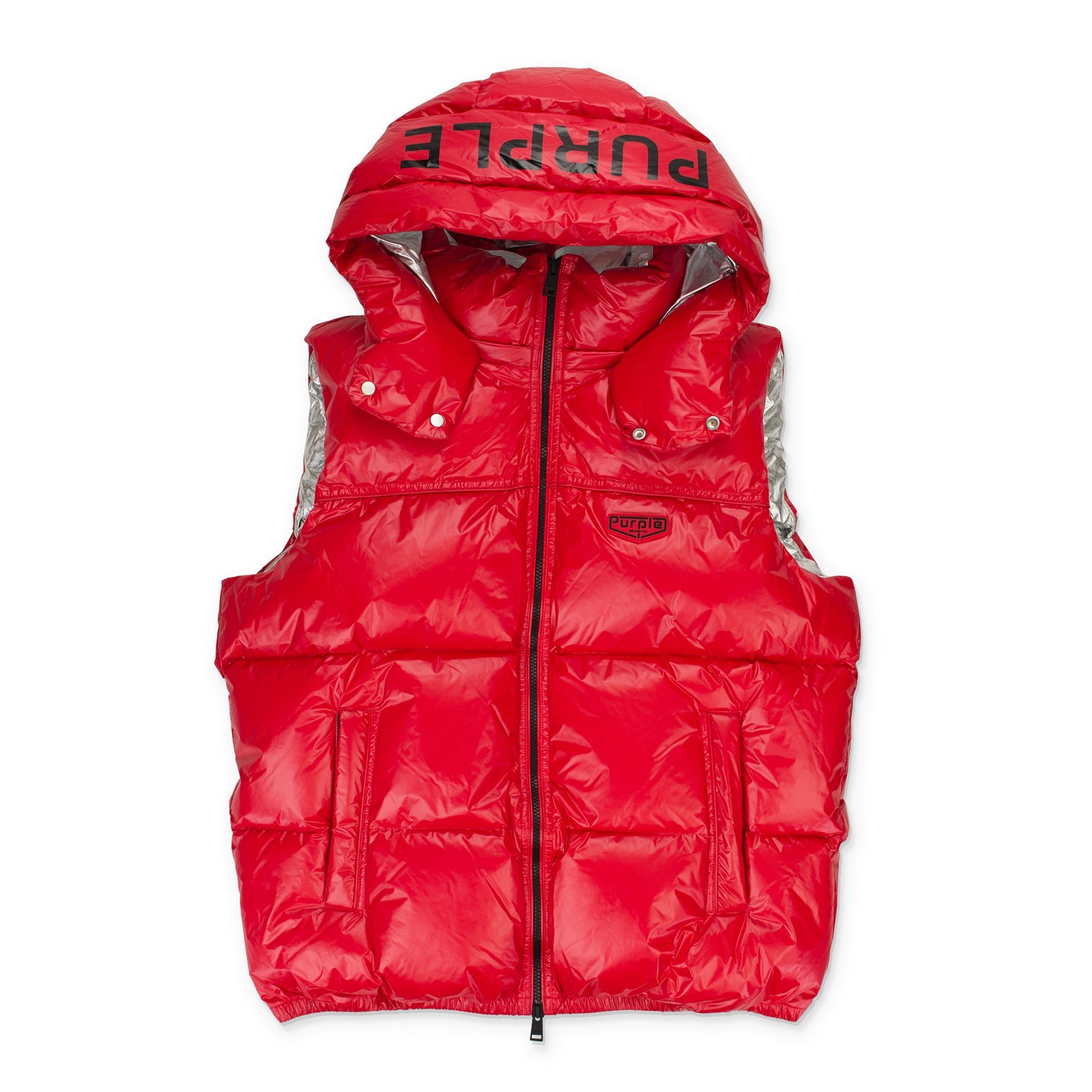 NYLON RED DOWN & PUFFER JACKETS